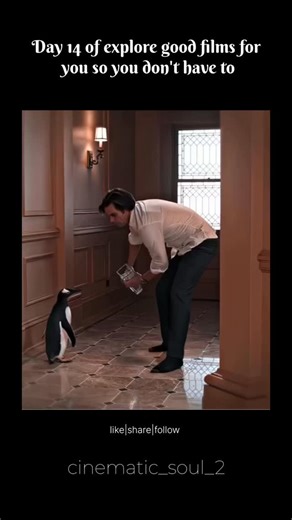 cinematic_soul_2 on Instagram: "Mr. Popper's Penguins is a beloved 1938 children's classic by Richard and Florence Atwater about a humble house painter who dreams of the Antarctic and ends up with twelve penguins in his home, leading to chaotic but funny adventures as he trains them for a show, ultimately finding them a better life at the North Pole with Admiral Drake. It's a humorous story about family, creativity, and making the best of unexpected situations, recognized with a Newbery Honor Aw