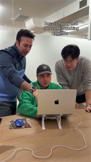 Don't tell our boss 😅