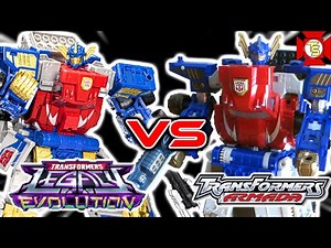 TRANSFORMERS Armada Optimus Prime Versus Legacy Evolution Review