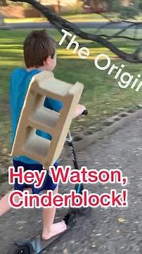 Hey Watson, Cinder Block: How I Got Memed