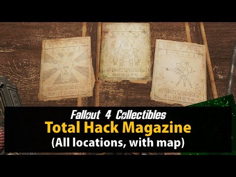Video :: Fallout 4 - Total Hack Magazine - All locations