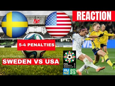 Sweden vs USA Women 5-4 Penalties Live Stream FIFA World Cup Football Match USWNT Soccer Highlights