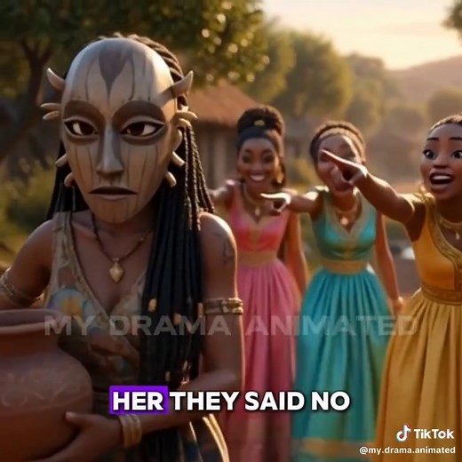 The Masked Cinderella | Part 1 They Said No Man Would Ever Choose Her… Then the Prince Arrived #africantiktok #folktales #storytime #africanfolktales #storytelling
