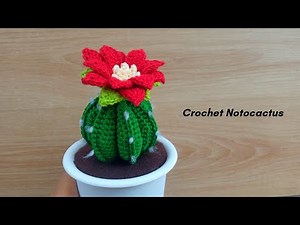 Cactus Crochet Tutorial || How to Make a Crochet Cactus