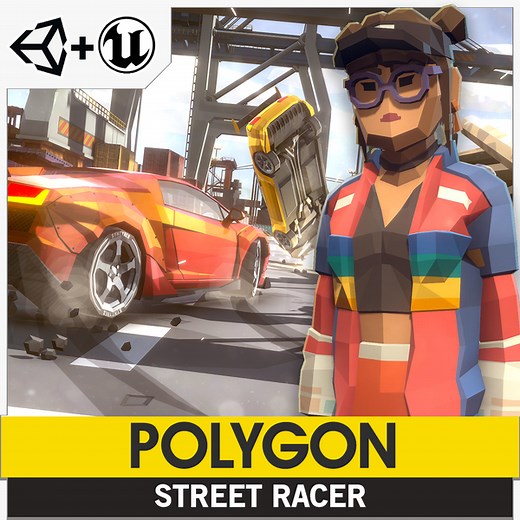 POLYGON | Street Racer Asset Pack | Find the Unity Asset in Store