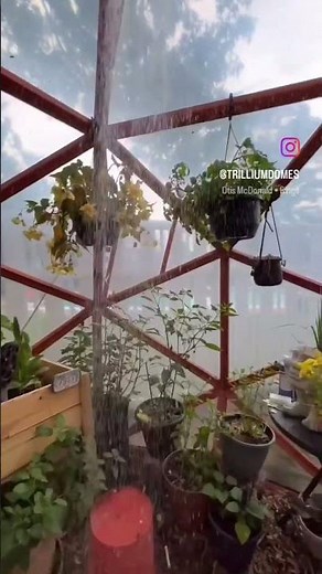 Beginner Dome Greenhouse Trillium Dome Plans #diy