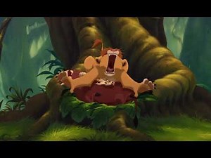 The Lion King 3 - Timon And Simba Snail Slurping Contest