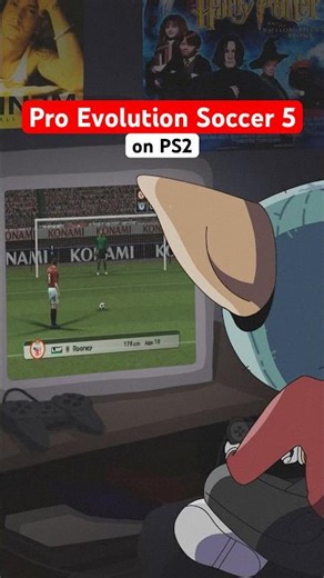 It’s 2005 & you’re playing PES 5 on your PS2 ⚽️ #pes #nostalgia #rooney #football #2000s