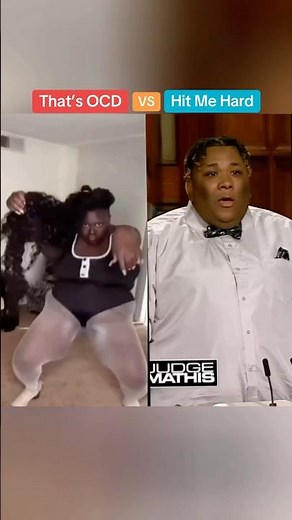 That's OCD vs He Hit Me Hard... who you got?🤔 #remix #tvcourt #meme #shorts #usa #funny