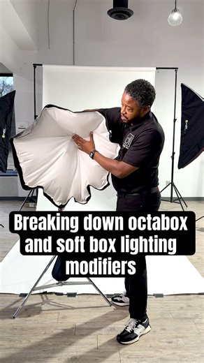 Breaking down octabox and soft box lighting modifiers