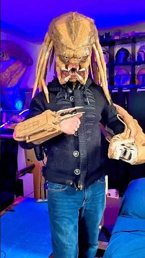 Cardboard Predator Suit Up #predator #epiccardboardprops