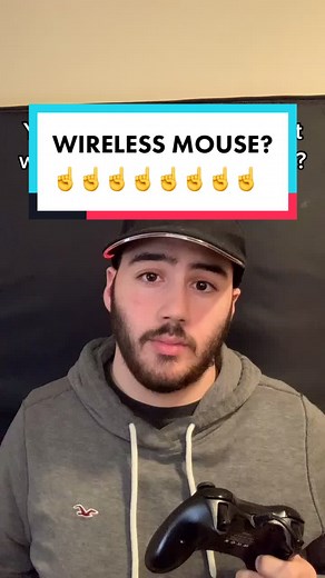 Wireless mouse? 🤯 #gaming #setup #mouse #controller #pcsetup #pcgaming #pctips #techtok