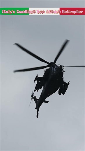 Italy's Deadliest New Attack Helicopter
