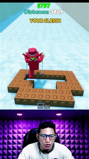 Bantu sammy kabur dari gunung es pakai nama kalian #roblox #robloxshorts