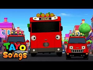 Learn Colors with Tayo🌈 | Red Car Songs Compilation | Tayo Kids Songs Color