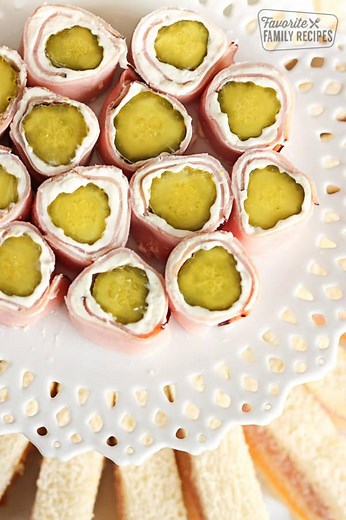 Ham and Pickle Roll Ups