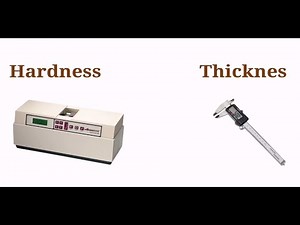 Lecture 15 "Instruments used in tablets analysis" "Part 2" "Hardness & Thickness"