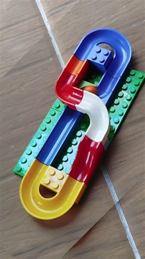 infinity loop marble run #loopvideo #marblerun #lego #noai