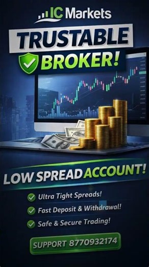 IC Markets Low Spread Account 🔥 | Fast Deposit & Withdrawal | Best Forex Broker India #forextrading