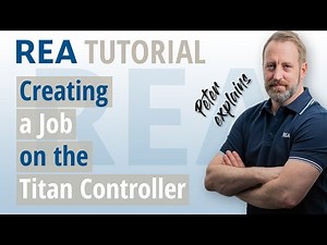 Creating a print job directy on the REA TITAN Controller