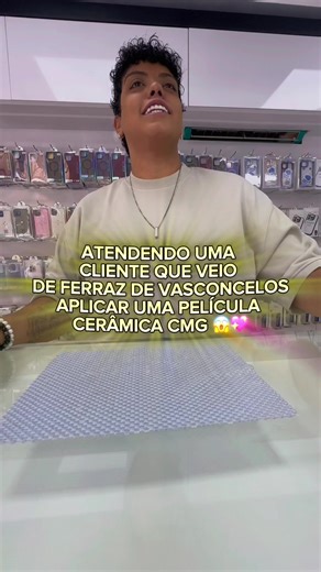 Unboxing a New Mobile Phone at a Retail Store