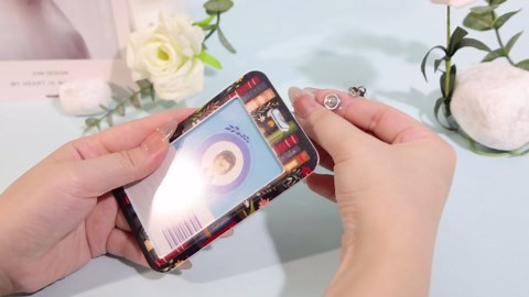 ID Badge Holder with Breakaway Lanyard, Lanyards for ID Badges Name Tags ID Card Holder, Cute Badge Reel Badge Clip Retractable, Autism Awareness Gifts