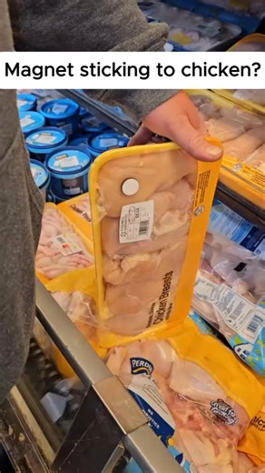 Magnet sticking to chicken | David Wolfe