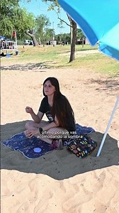 Aluminized beach umbrella with UV 50+ protection, 1.75 m #useful