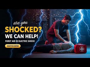 What is first aid treatment for electric shock? step by step explain