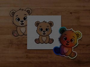Baby Bear Clipart, Cute Animal Clipart, Baby Nursery Clipart, Woodland Animals, Baby Shower Clipart, Baby Bear Png - Etsy