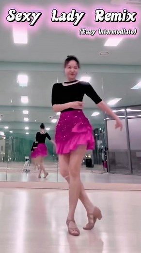 Sexy Lady Remix Line Dance | Easy Intermediate | 섹시 레이디 리믹스 라인댄스 | JARIM #Shorts
