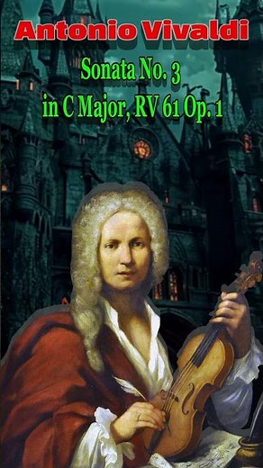 Antonio Vivaldi - Sonata No. 3 in C Major, RV 61 Op. 1