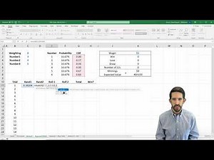 Monte Carlo Probability Distributions