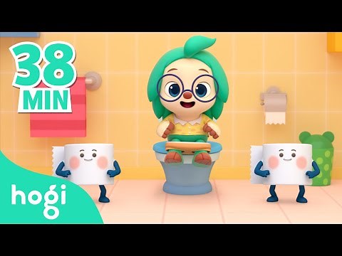 Stay Healthy and Keep Healthy Habits with Hogi | Potty song and more! | Nursery Rhymes | Hogi Songs