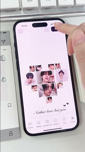 Moving lock screen wallpaper tutorial💗 ✨