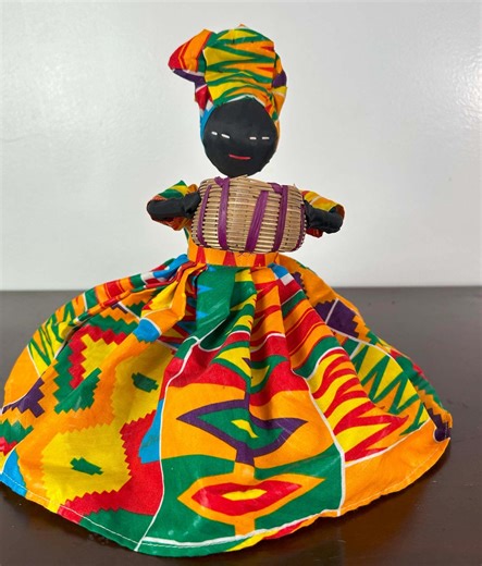 Handmade African Doll: Traditional Dress, Baby Carrier - Kenya - Etsy Ireland