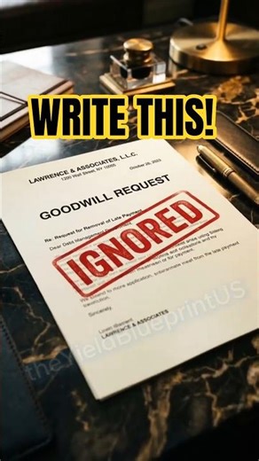 How to Write a Goodwill Letter That Actually Works.