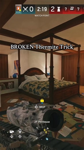 Try out this solo thermite trick on your next coastline match #r6siege #r6xclipen #fyp #r6tips #dxstroyr6