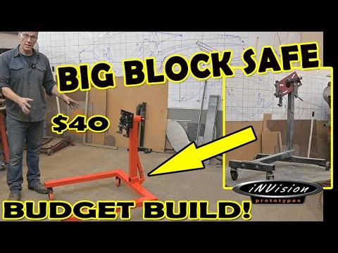 Budget Build! Big Block Engine Stand Without Breaking the Bank