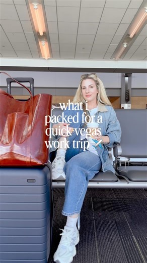 What I Packed for a Quick Vegas Work Trip ✈️