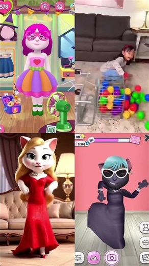 My talking Angela #shorts #cat #talkingangela #comedyshorts #trending #funny #top