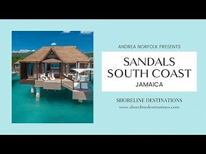LIVE From Sandals South Coast Jamaica With an Overwater Bungalow Tour
