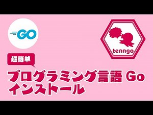 【初学者でも簡単！】プログラミング言語Go（Go言語）のインストール