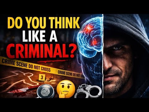 Do you think like a criminal? @SimplyExplained0 | Try this Test! | Criminology