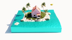 Creating Kame House Island