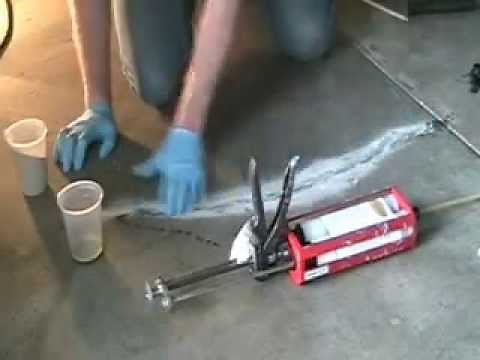 CrackWeld Pro Kit for Cracks in Concrete Slabs