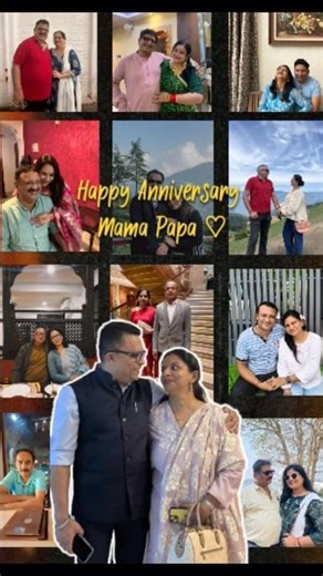Happy Anniversary Mom Dad | Happy Anniversary Mummy Papa Template | Mom Dad Anniversary Reel Vn Code