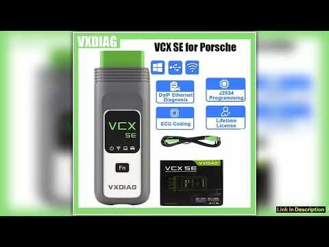 2025 VXDIAG VCX SE for Porsche Diagnostic Tool Car OBD2 Scanner DoIP Full System Diagnosis ECU