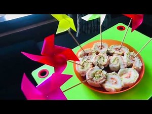 How to make quick, easy yummy, Pinwheel Sandwich