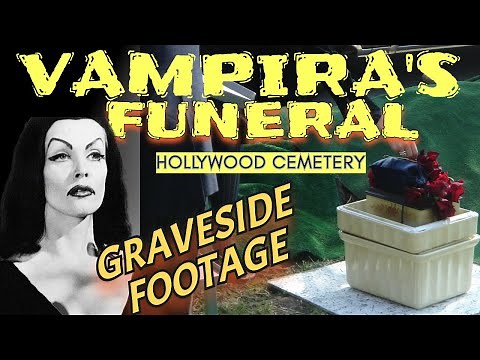 VAMPIRA's DEATH, FUNERAL and AUTOPSY - Ed Wood - James Dean